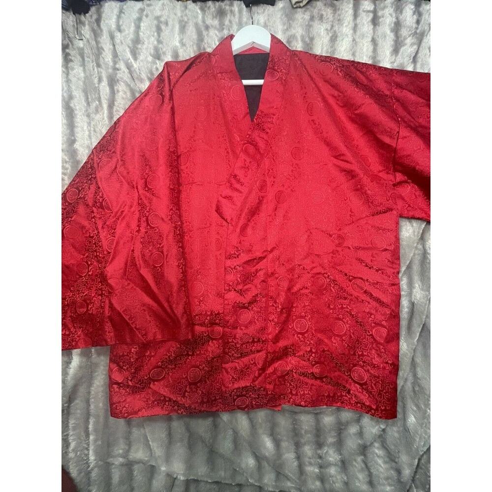 Red Kimono Jacket NOT Marked PLease‎ See Description